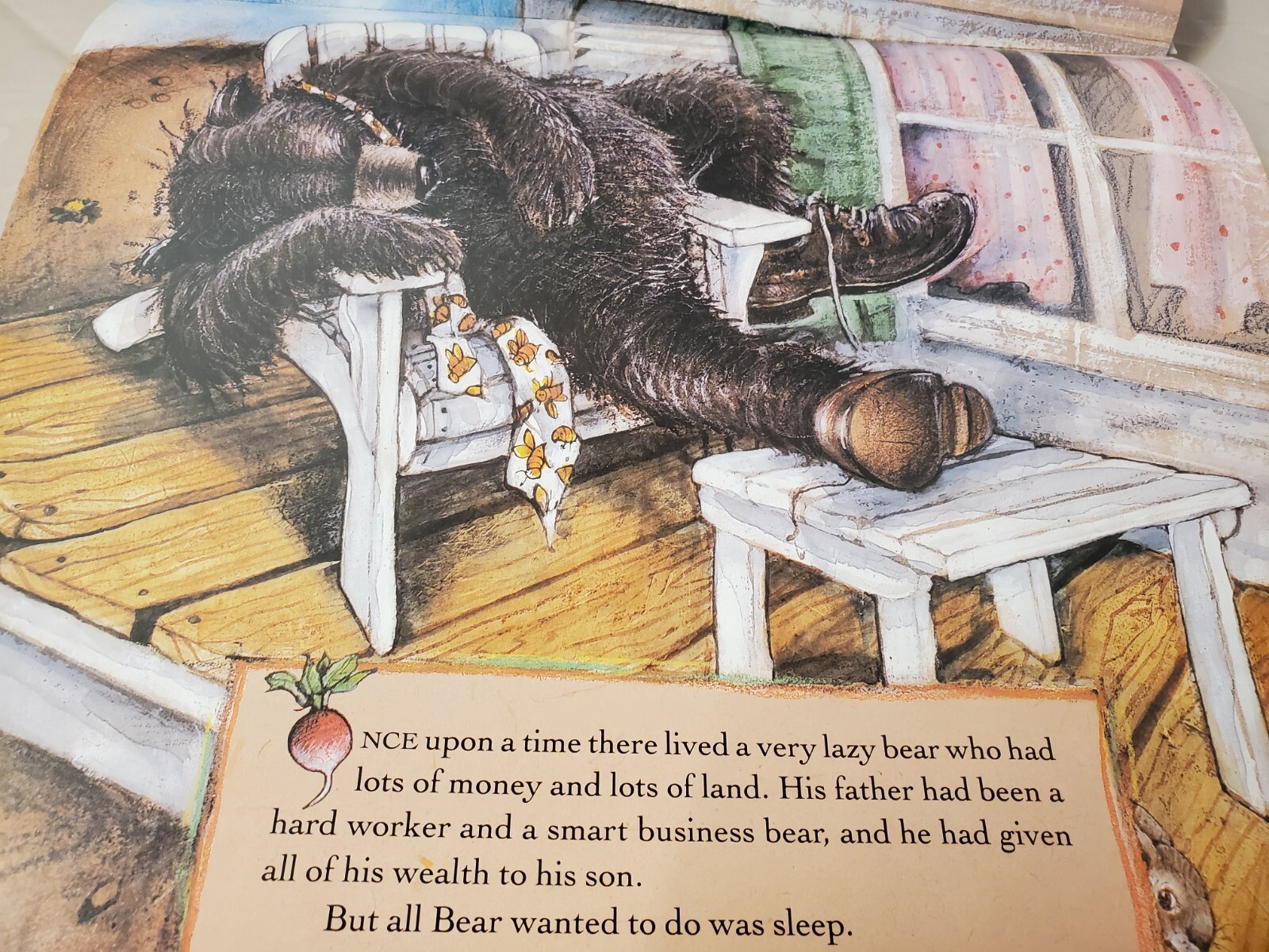Children’s Book TOPS & BOTTOMS by Janet Stevens ~ 1st Ed Hardcover w/dust jacket