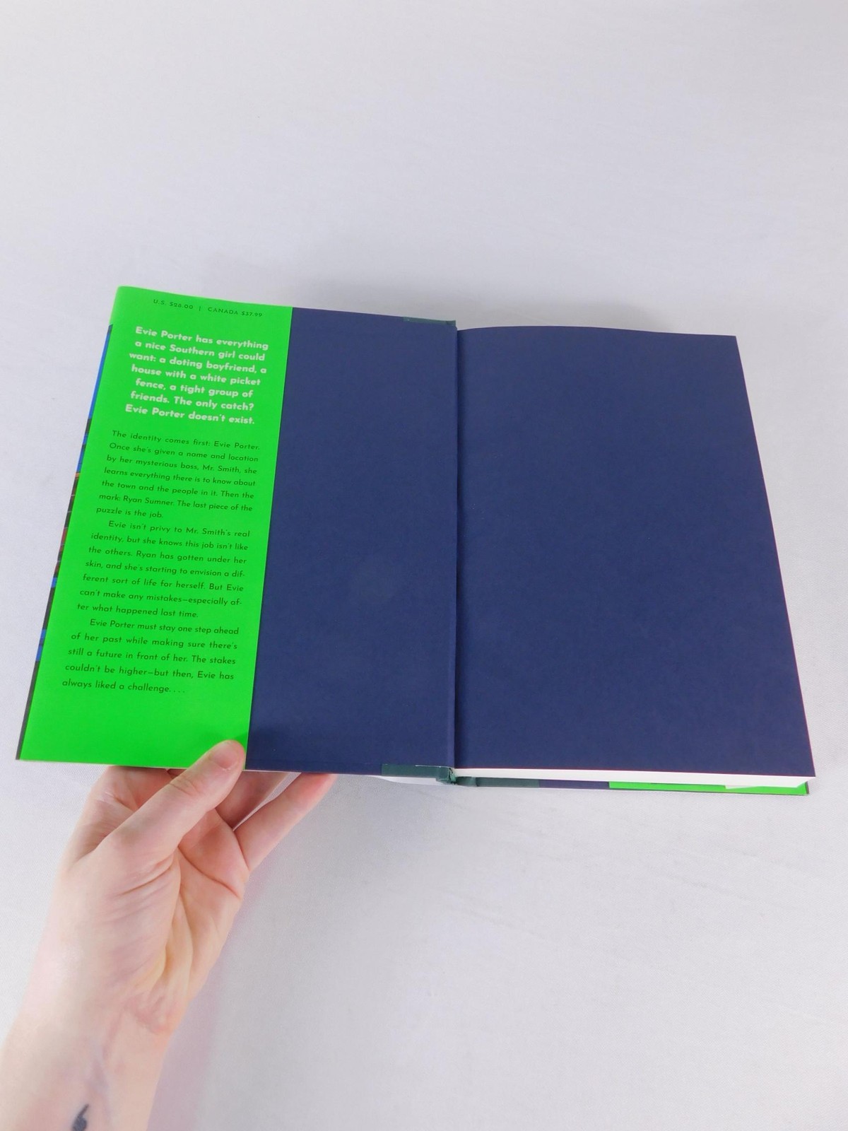 First Lie Wins Ashley Elston Viking Green Dust Jacket Hardcover 2024 Novel