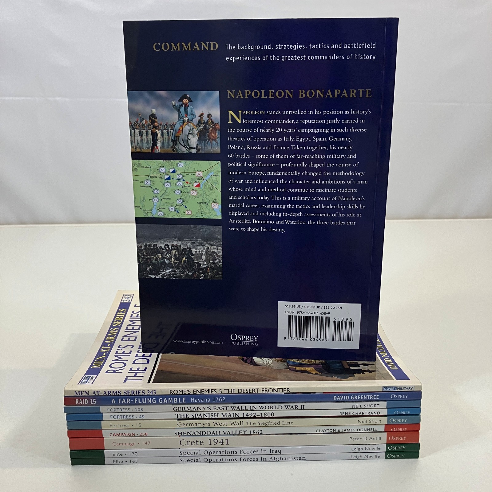 Osprey Publishing Military History Reference Books Mixed Volumes and Series TPB