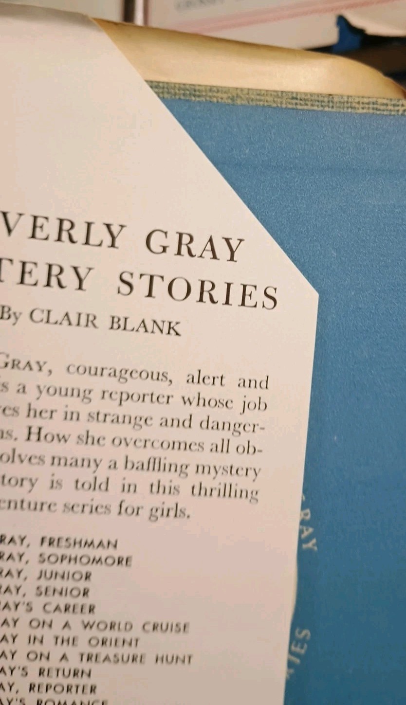 Lot of 12 Vintage Beverly Gray Books HCDJ Clair Blank 1934-1953 Grosset Dunlap