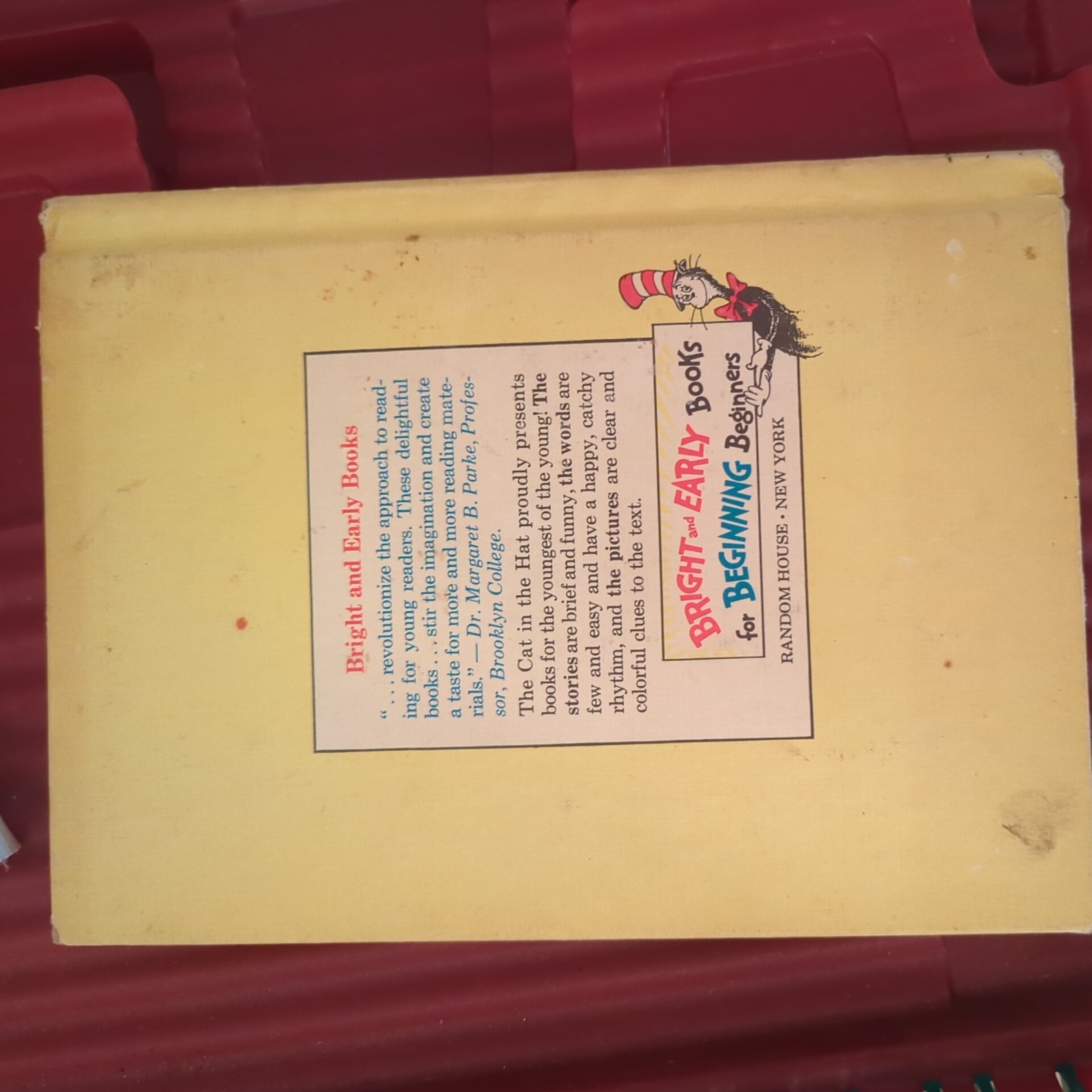 1974 Stated 1st./1st. Edition DR.SUESS THERES A WOCKET IN MY POCKET!