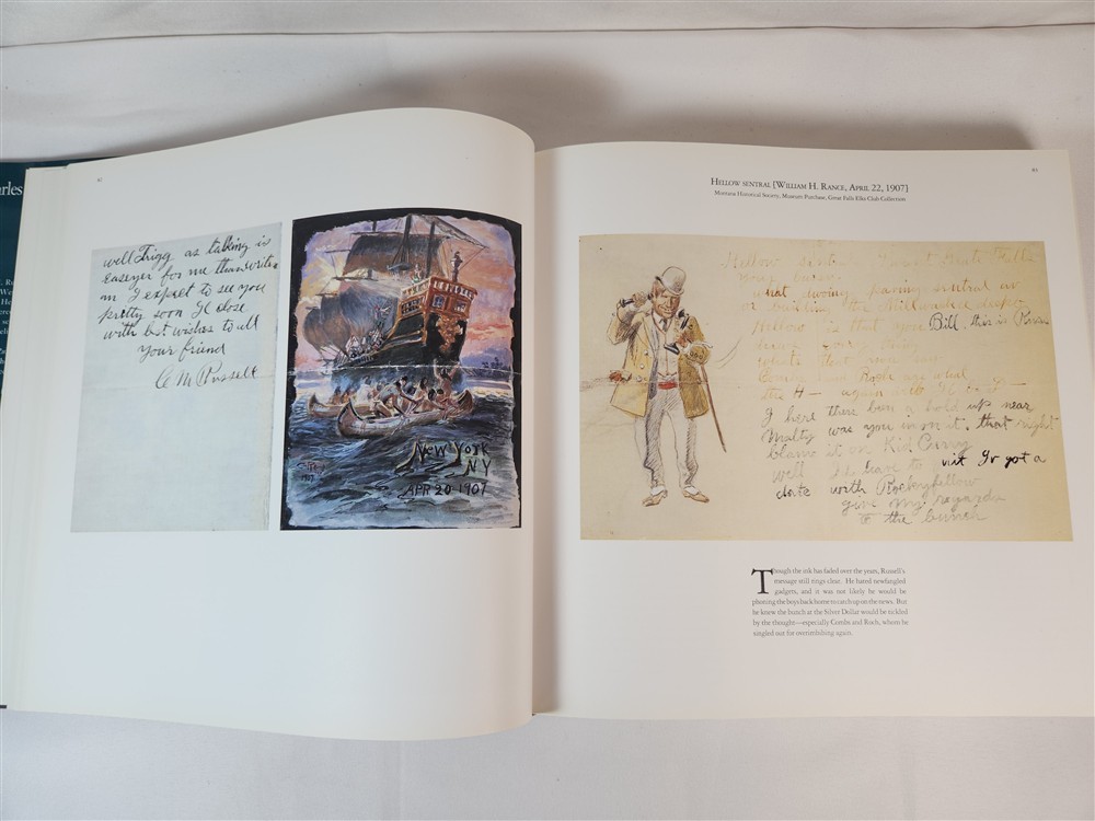 Charles M. Russell, Word Painter Letters 1887-1926 ~ 1993 HC/DJ Illustrated