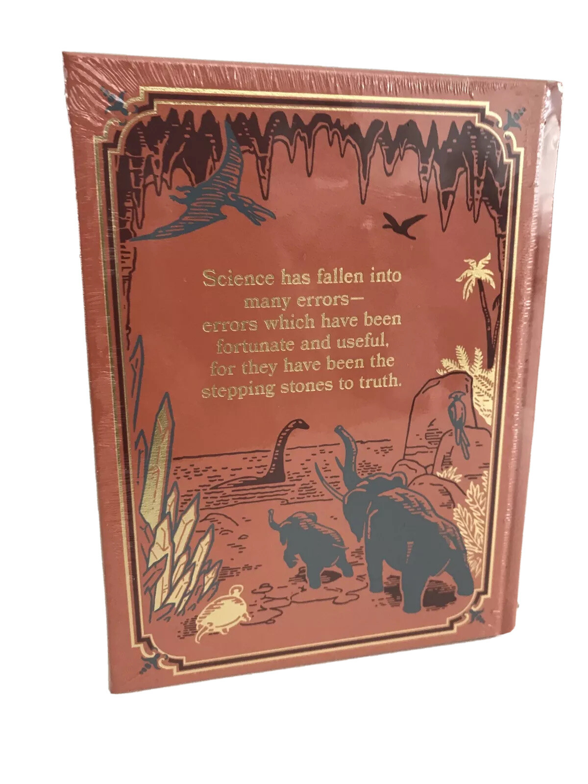 ❤️A JOURNEY TO THE CENTER OF THE EARTH Jules Verne Leather Bound Collectible NEW