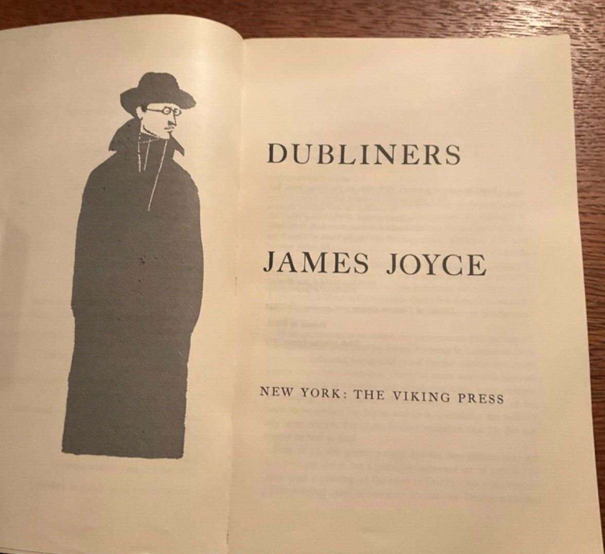 Dubliners James Joyce 1972 Viking Compass Paperback, 10th Printing