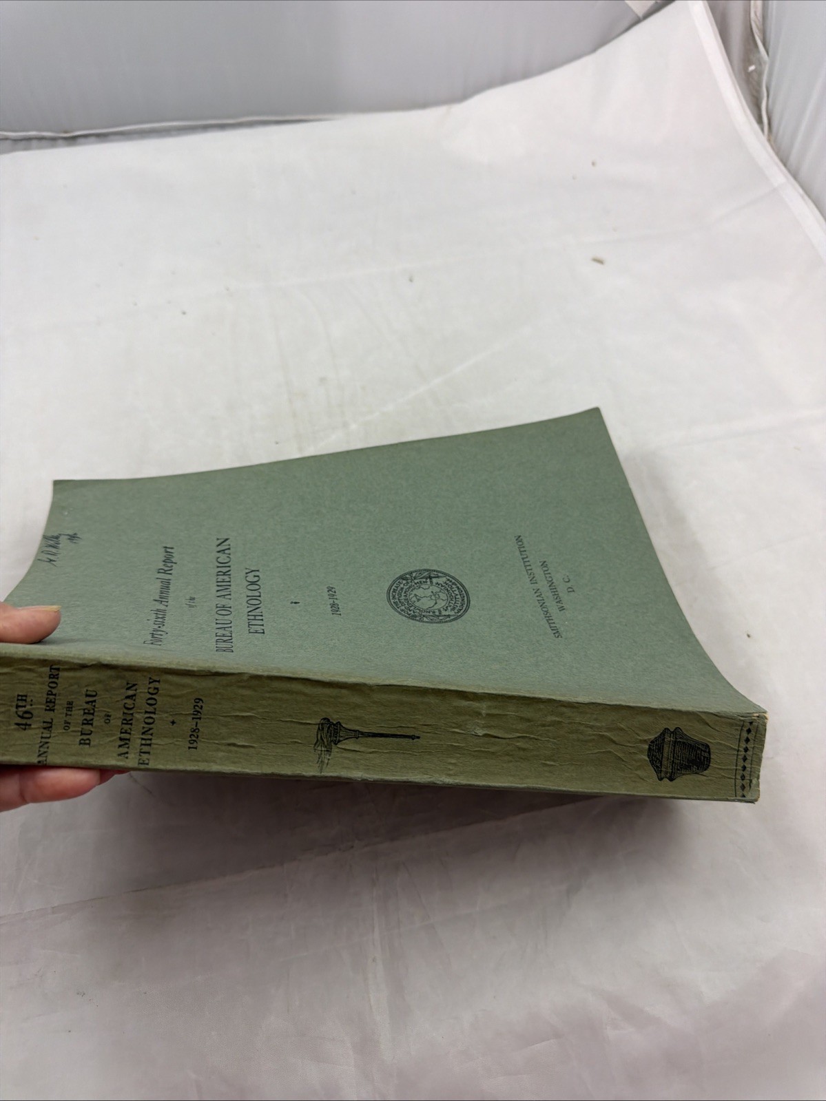 Forty-Sixth Annual Report Bureau of American Ethnology 1928-1929 Paperback