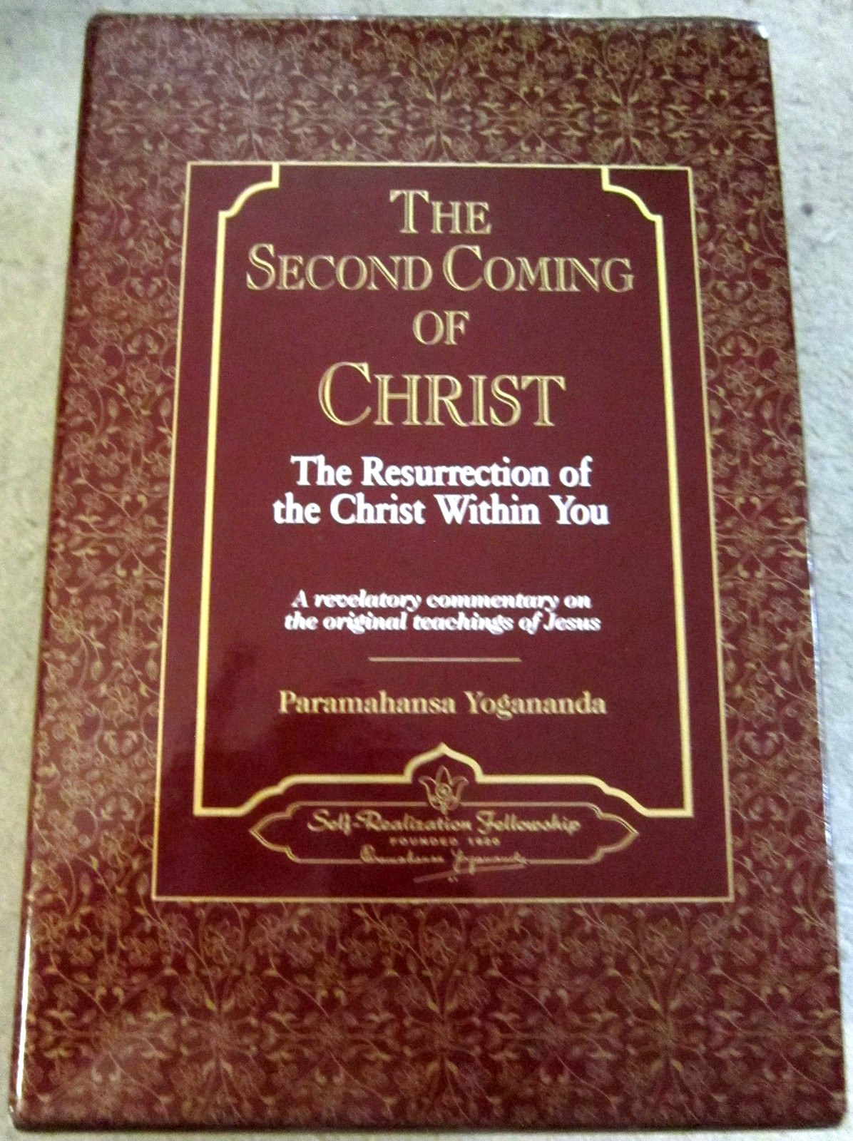 The Second Coming of Christ by Paramahansa Yogananda- 2-Volume set w/slipcase !