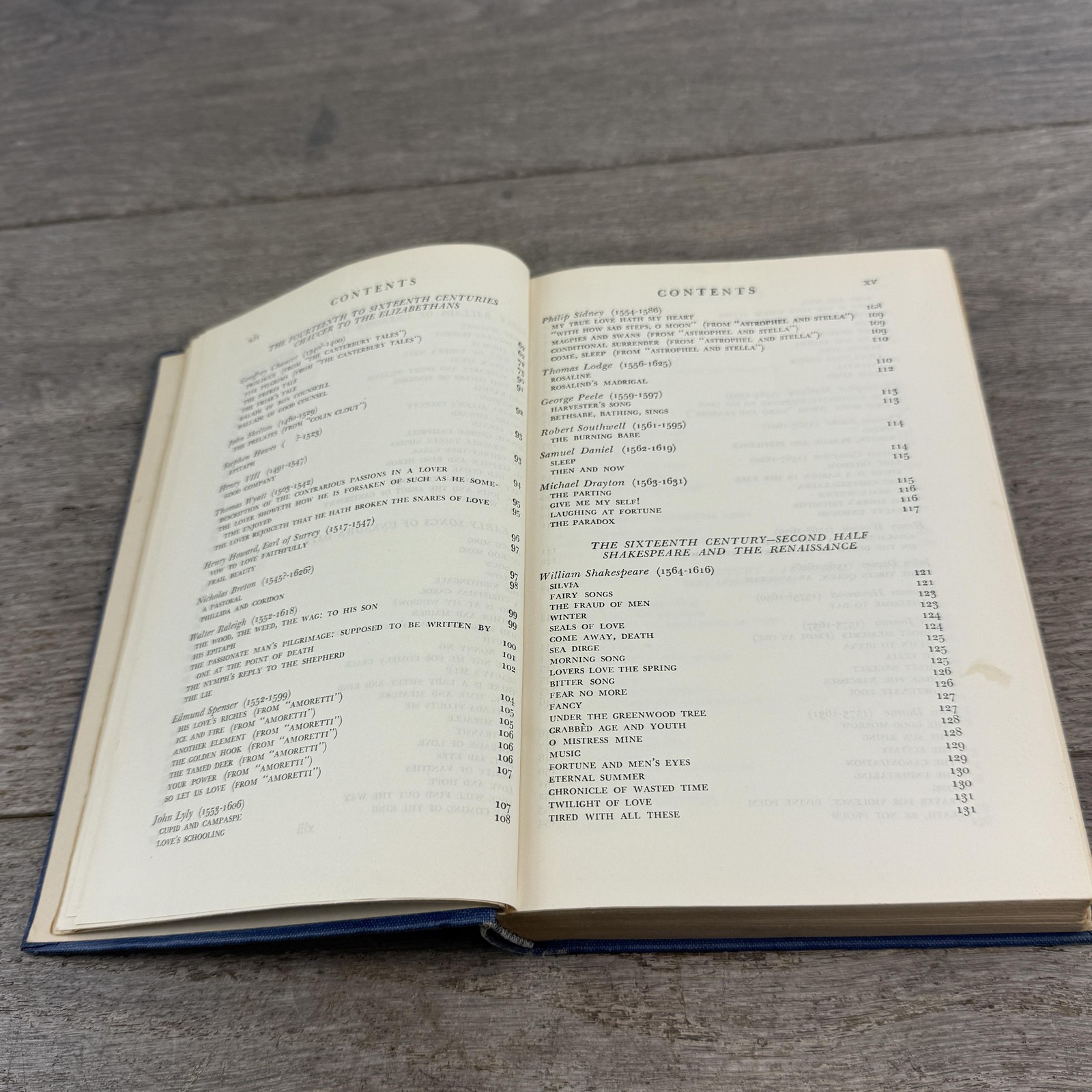 Vintage 1932 Book of Living Verse Louis Untermeyer Harcourt Brace Poetry HC