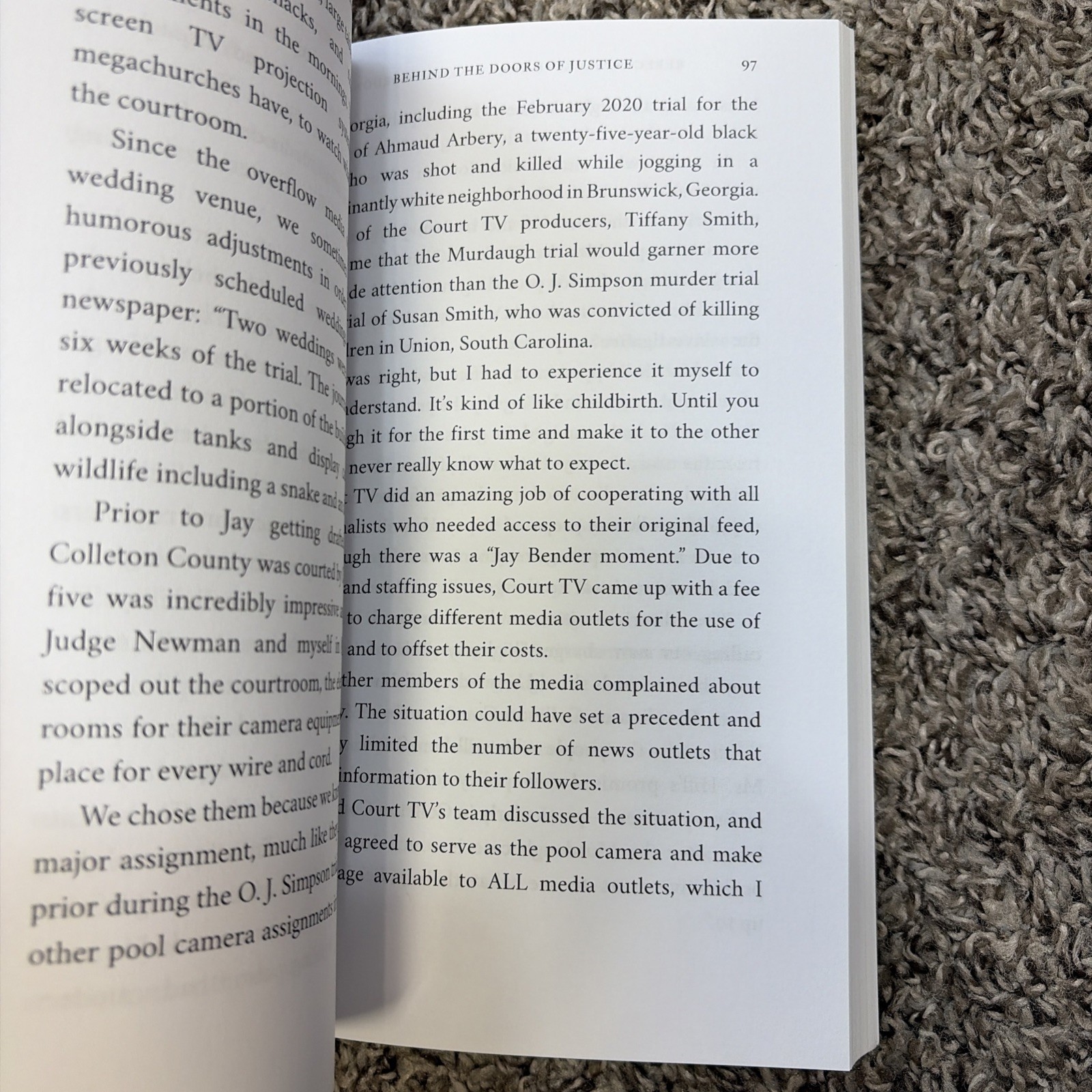 Behind the Doors of Justice: The Murdaugh Murders book by Rebecca Becky Hill