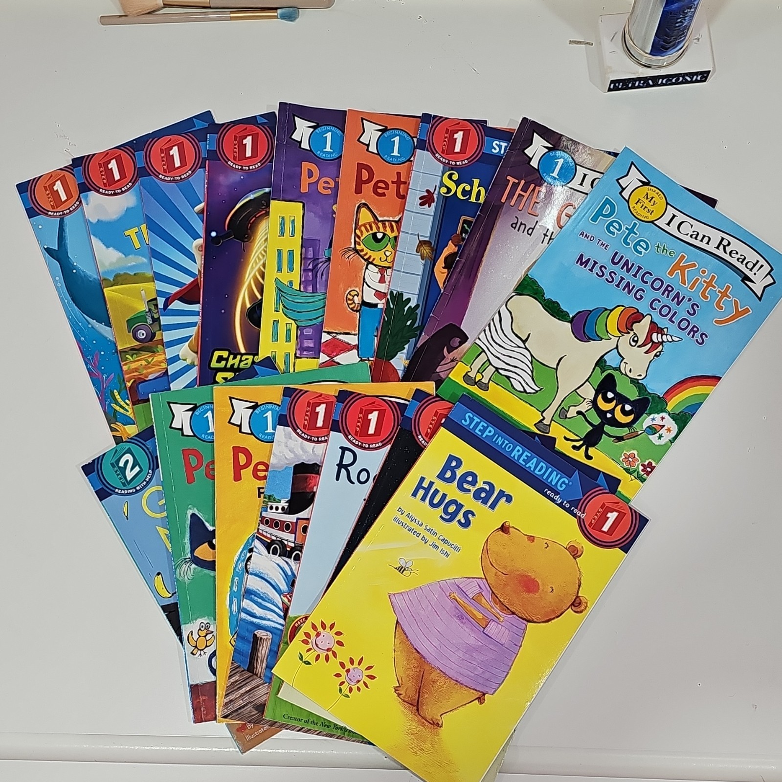 Kids Early Reader Book Lot 16 I Can Read! Step Into Reading Illustrated