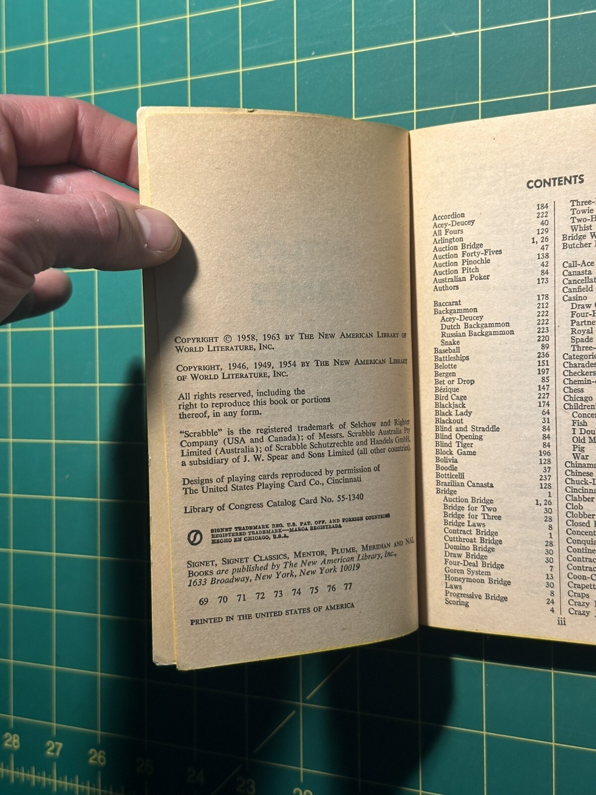 Hoyle’s Rules of Games by Albert H. Morehead & Geoffrey Mott-Smith