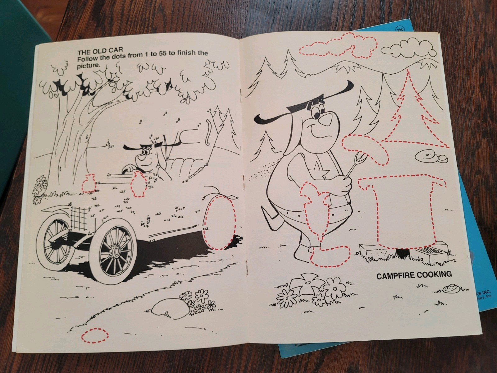 VTG Lot of 5 Sticker Fun Color & Activity Books 1978 Prestige Books Inc cartoons
