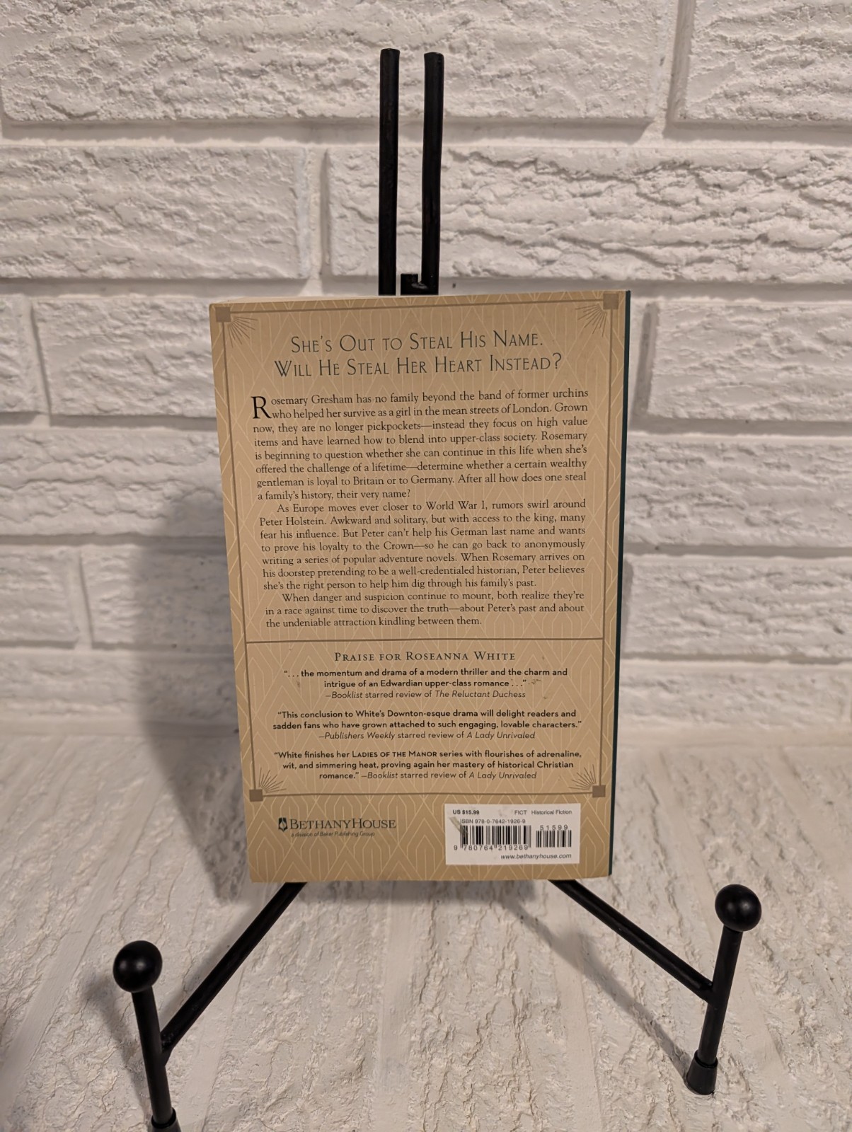Name Unknown by Roseanna M. White (2017, Trade Paperback)