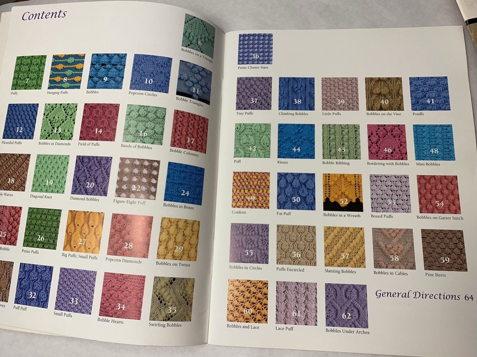 50 FABULOUS KNIT BOBBLES, POPCORNS AND PUFFS By Rita Weiss *Excellent Condition*