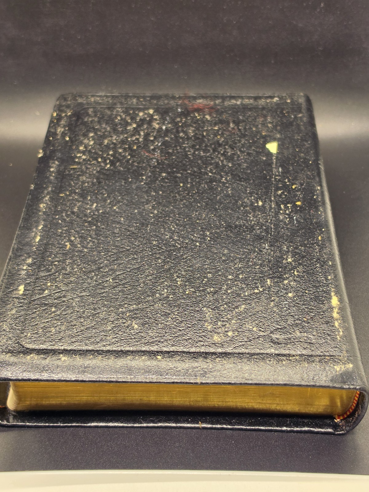 Collins World Genuine Leather Bible KJV Large Print Red Letter Reference 956C