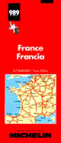 Carte Routiere Et Touristique Michelin: Francia: 1:1 000 000-1 CM.:10 Km. =