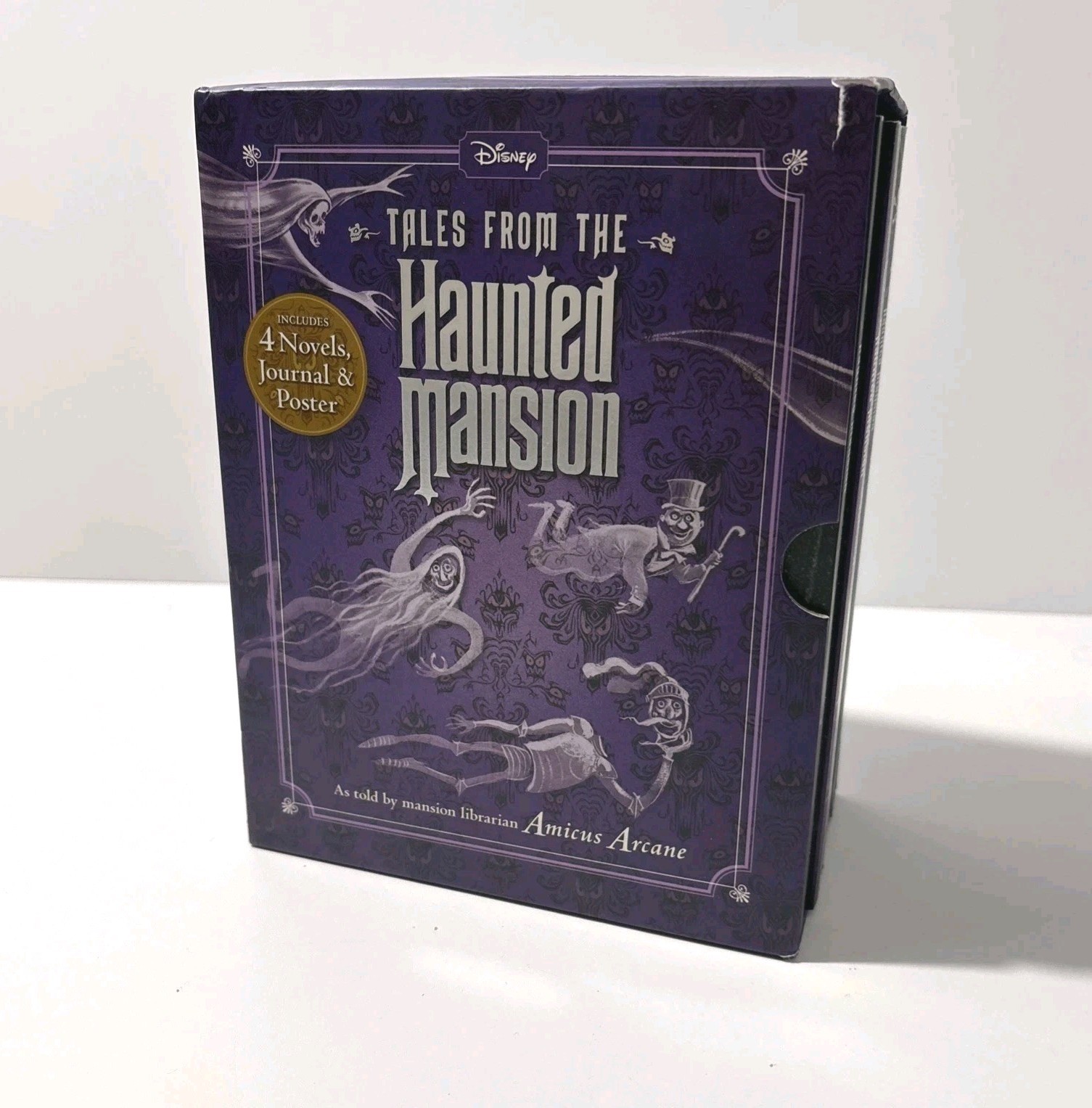 Disney Tales From The Haunted Mansion 5-BOOK BOX SET Journal Amicus Arcane