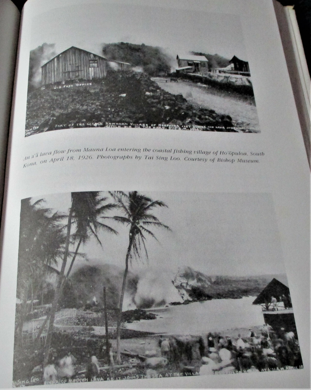 SIGNED THE BURNING ISLAND Myth and History in Volcano Country Hawaii HC 1ST 1991