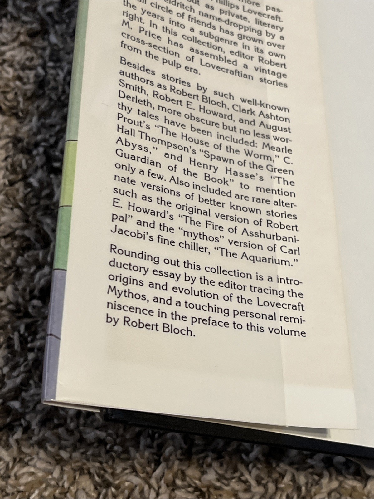 Robert Price *RARE* Tales of the Lovecraft Mythos Book – 1992 – LTD – Arkham