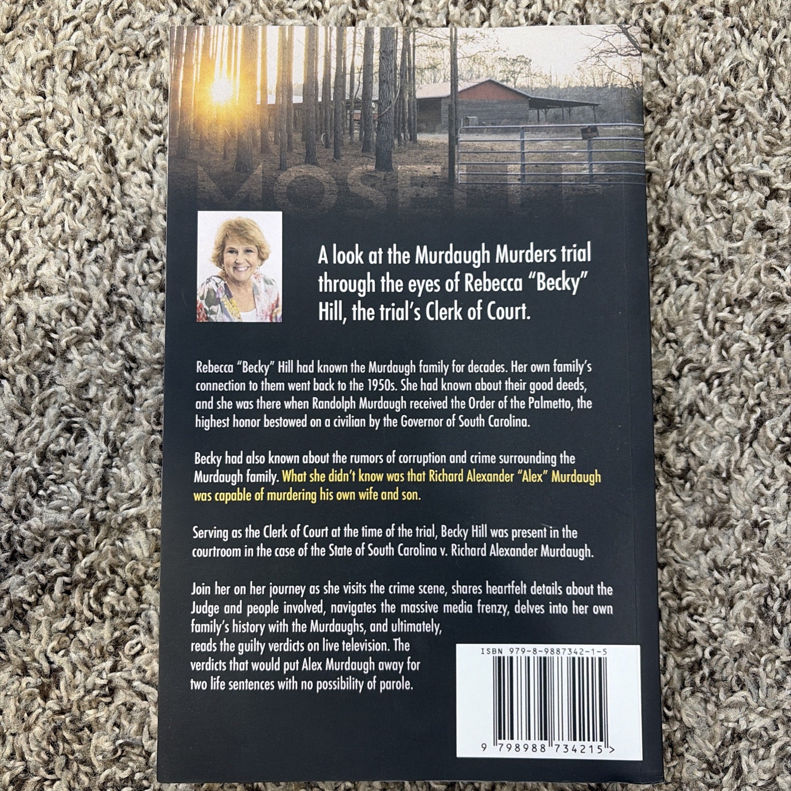 Behind the Doors of Justice: The Murdaugh Murders book by Rebecca Becky Hill