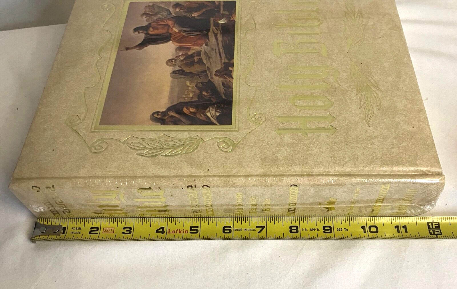 Sealed Holy Heirloom Family Bible King James Version United Steelworkers 1190