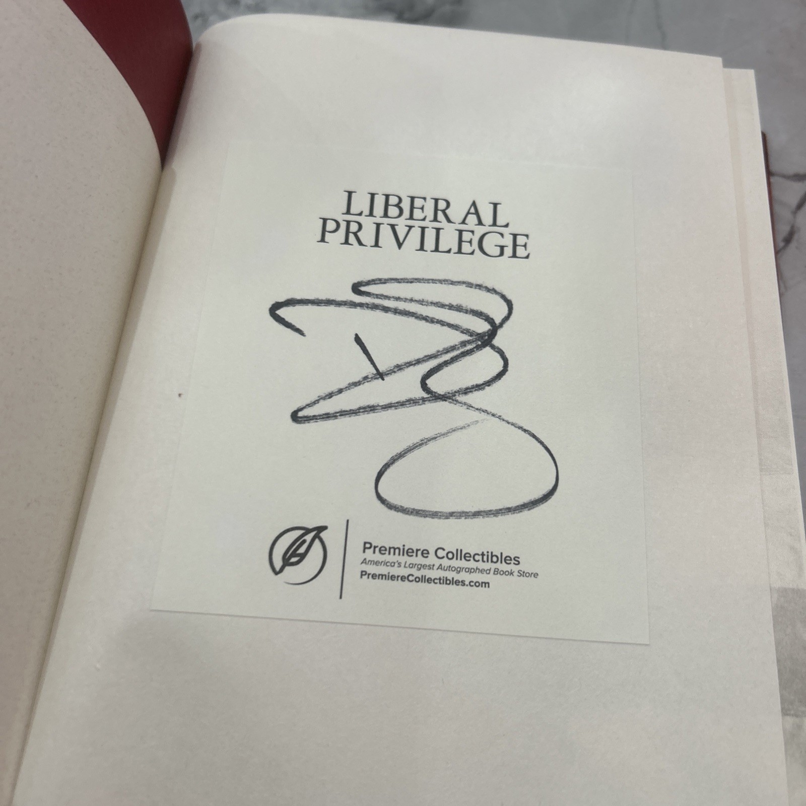 Liberal Privilege SIGNED by Donald Trump Jr. – COA – 1st Edition Near Fine HC