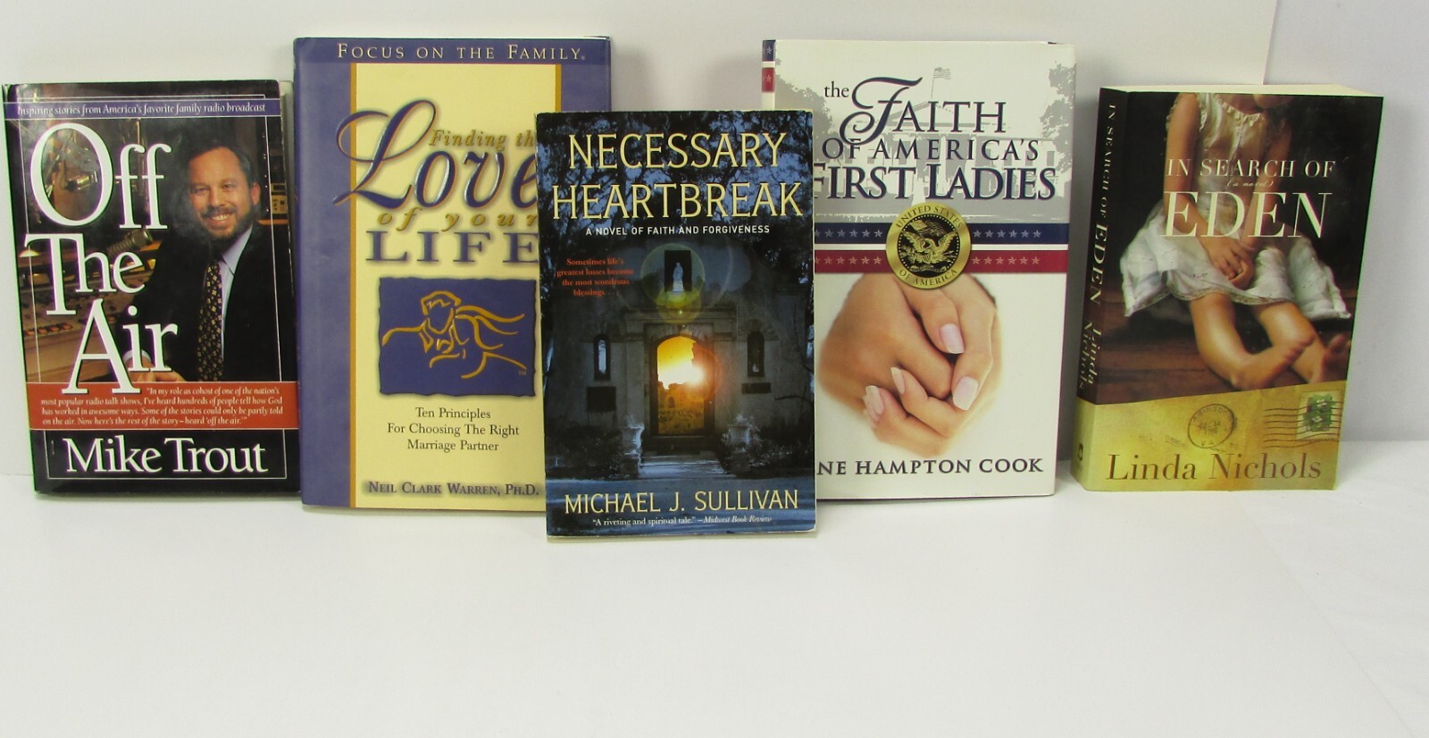 Religion Books Personal Growth Titles Bundle of 5 Paperback and Hardcover
