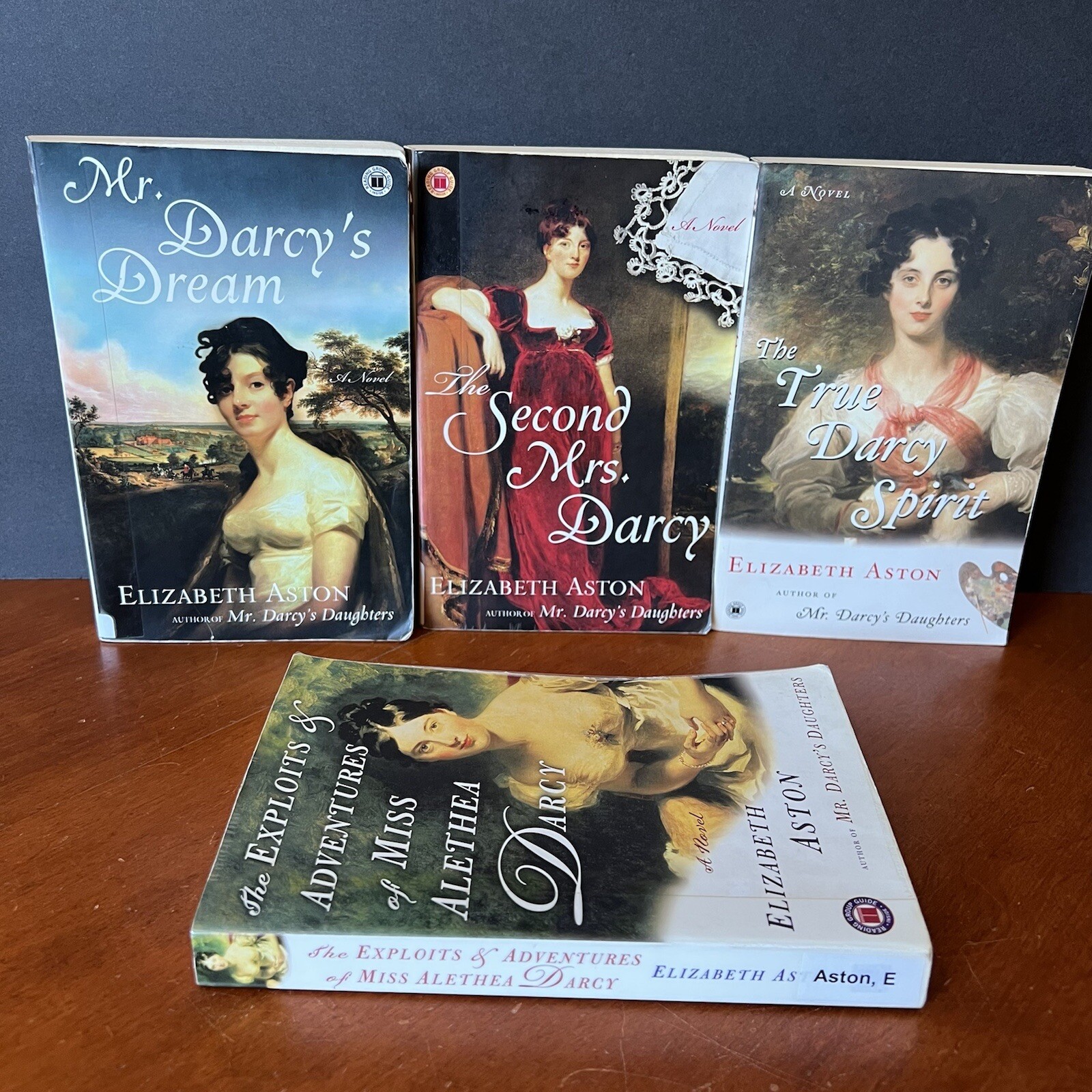 Lot: 4 Elizabeth Aston Books Darcy Series 2 3 4 6 Jane Austen Fan Fiction JAFF