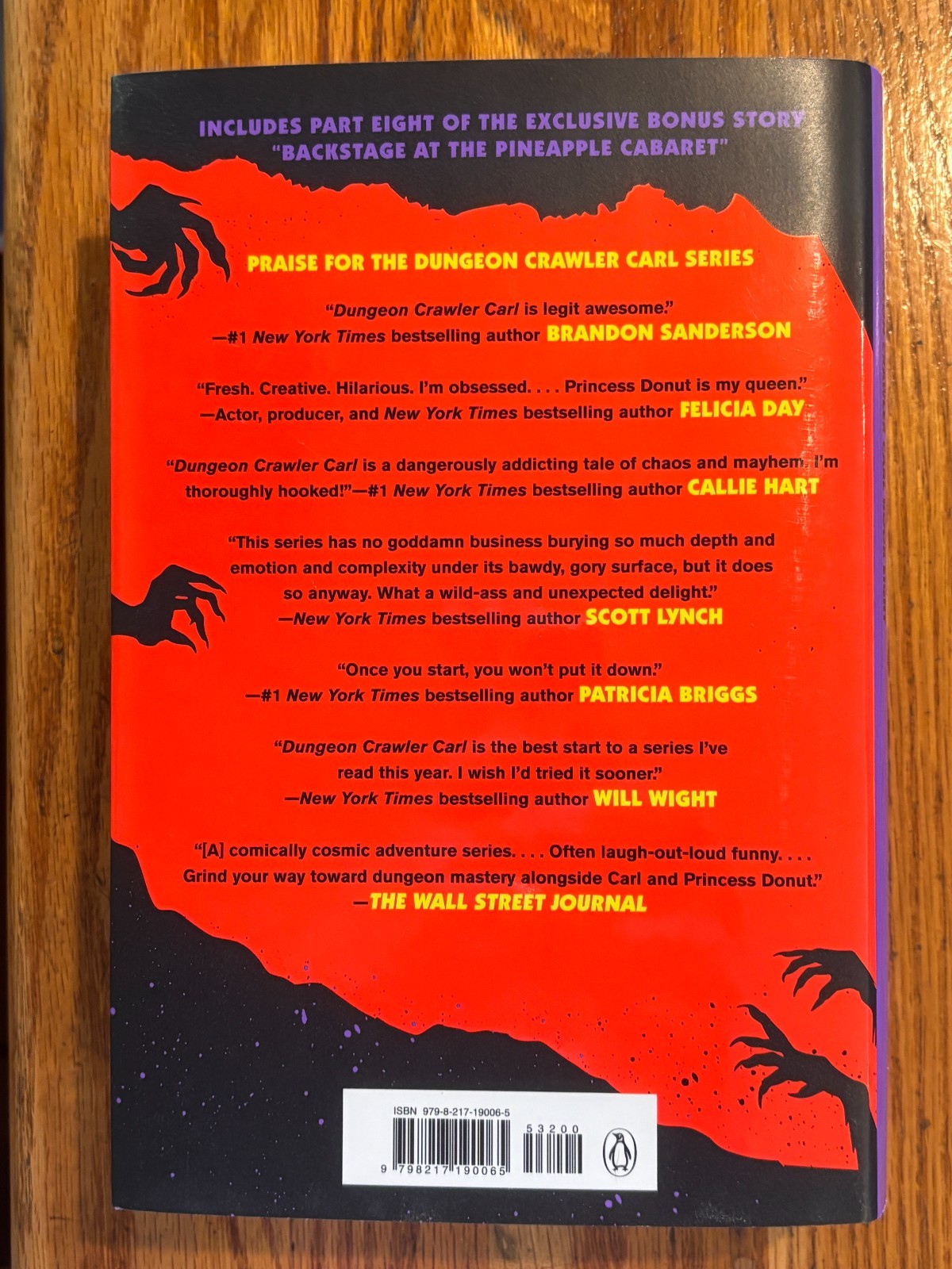 A PARADE OF HORRIBLES by Matt Dinniman First Edition hardcover/4th Printing