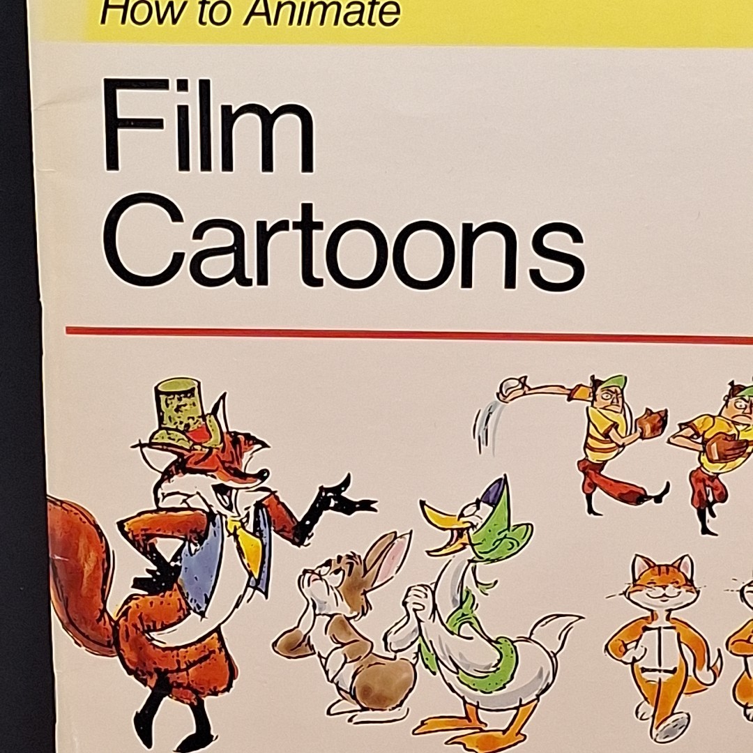 1980-How to Animate Film Cartoons by Preston Blair Walter Foster Art Book-VG+