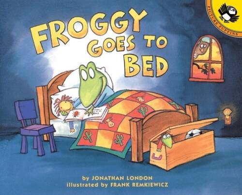 Froggy Goes to Bed – Paperback By London, Jonathan – GOOD