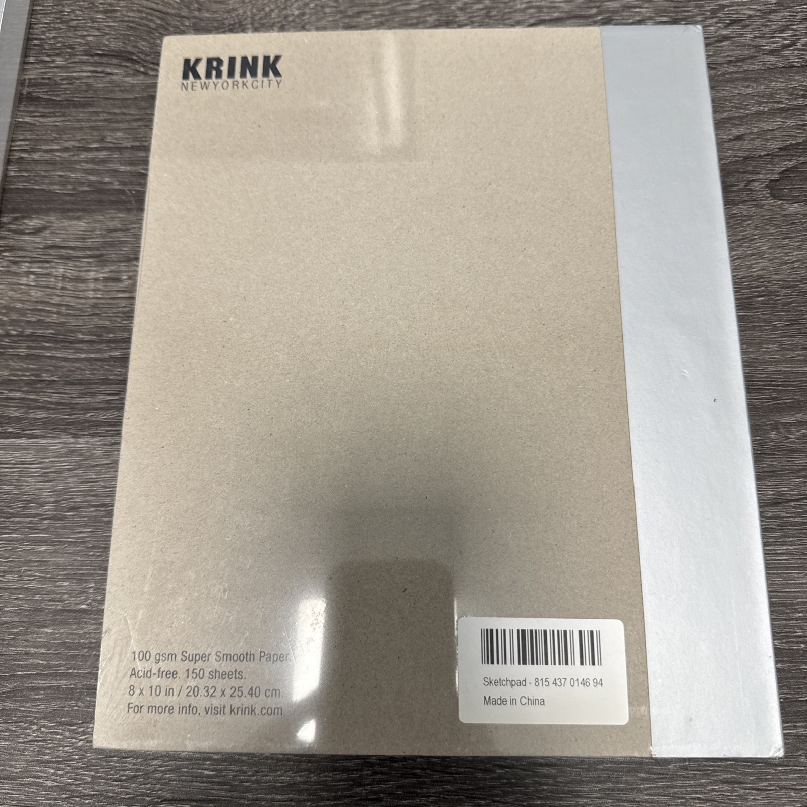 Krink New York City Sketchpad 8×10 New 150 Sheets