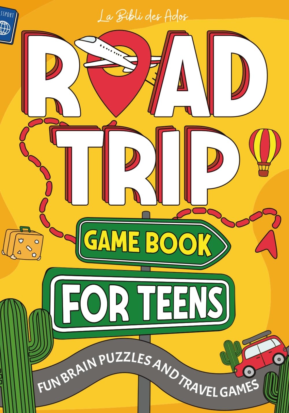 Road Trip Game Book for Teens: Fun Brain Puzzles and Travel Games for ages 1…