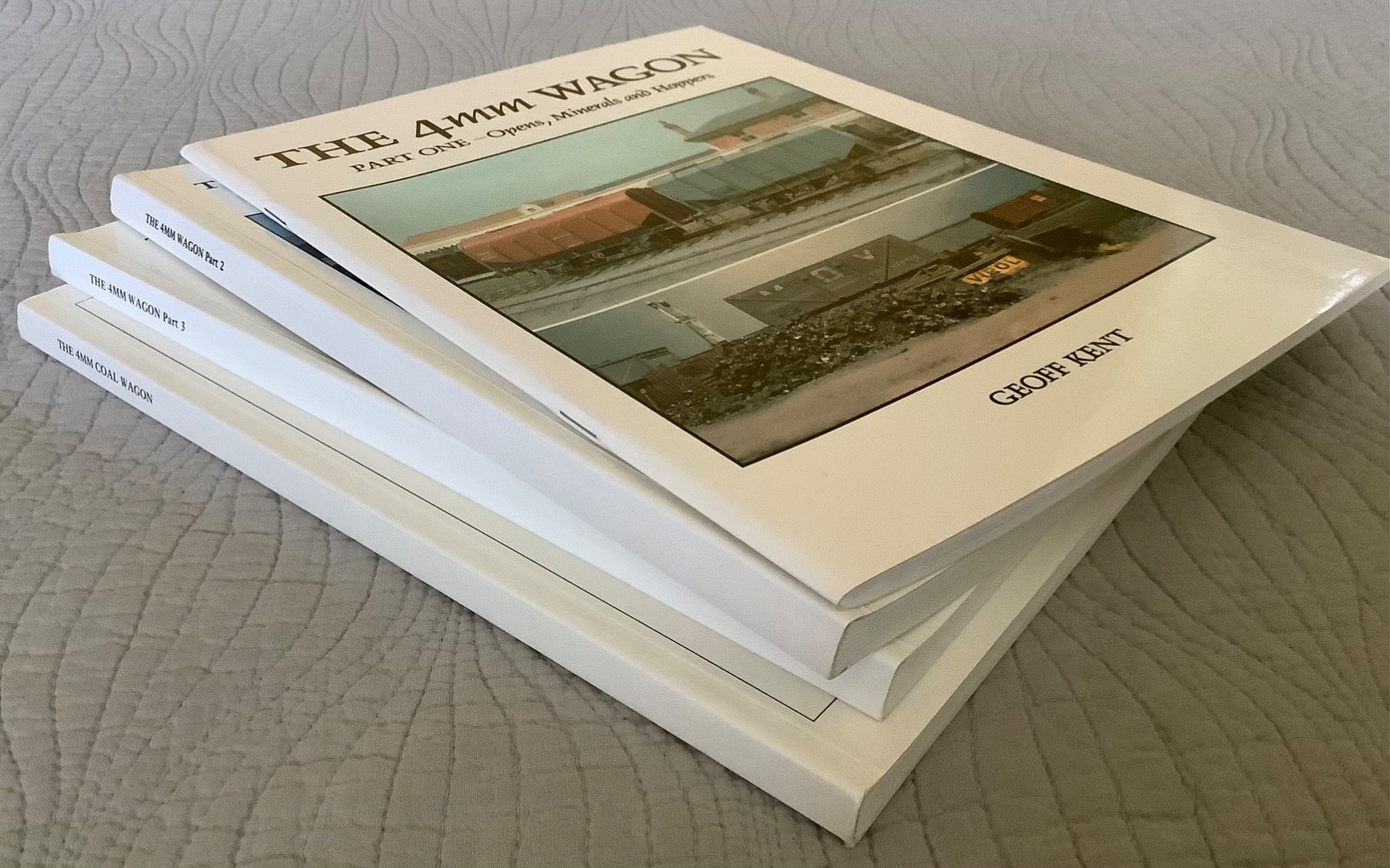 The 4 mm Wagon, Geoff Kent, John Hayes, 4 Volumes, Model Railroading Books