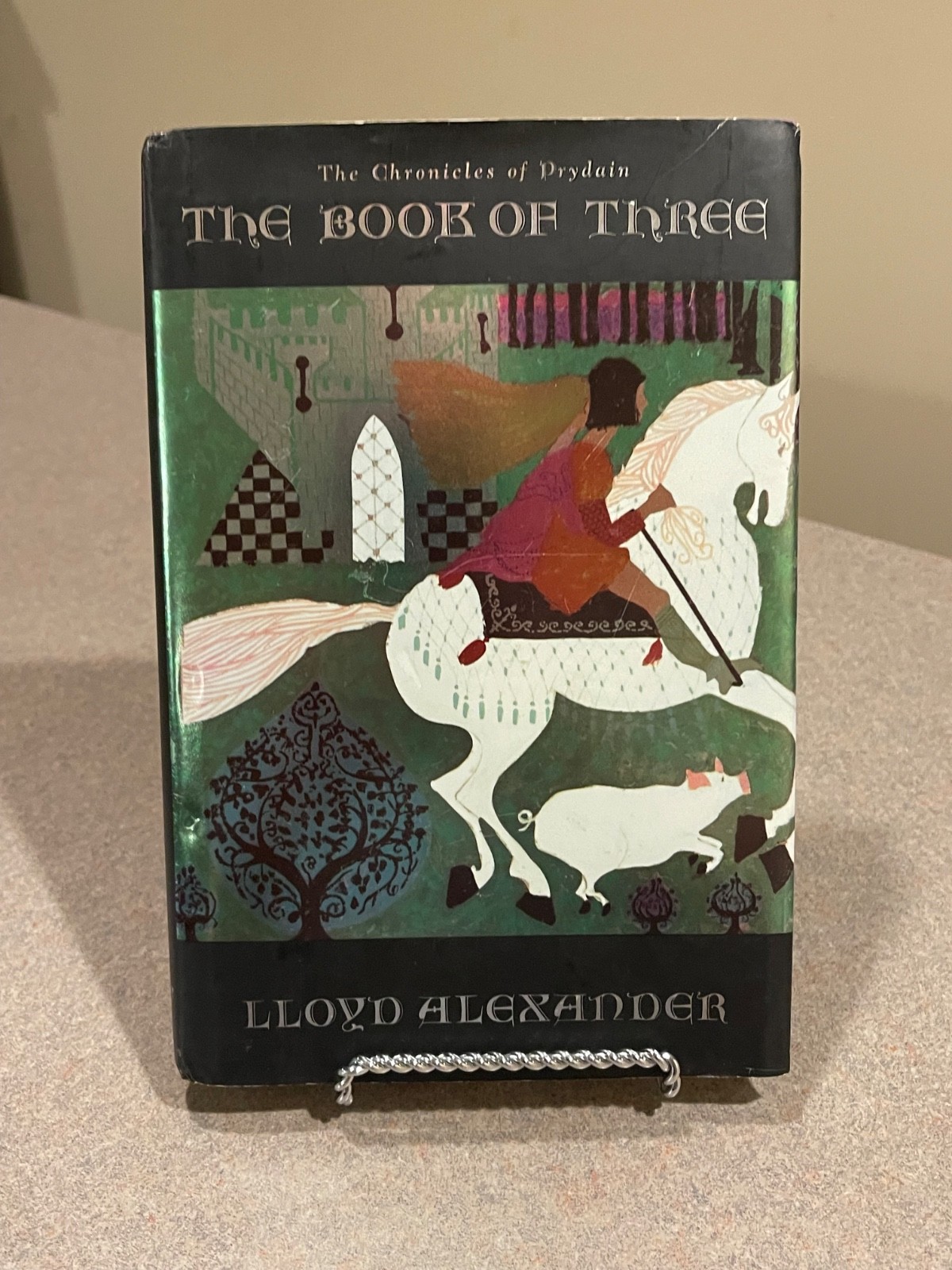 The Book of Three (The Chronicles of Prydain) Lloyd Alexander (Hardcover Edition