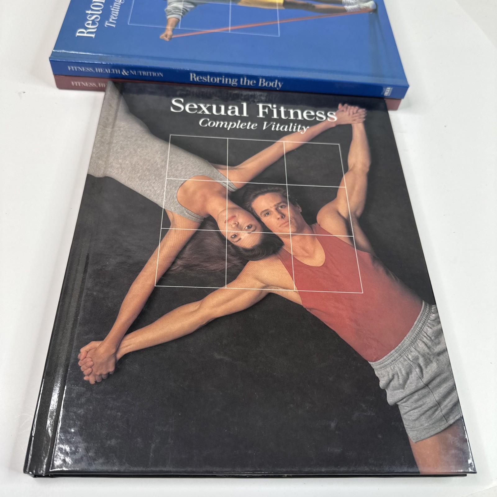 Lot of 9 Fitness Health Nutrition Time Life Books Workouts Fitness HC 1989