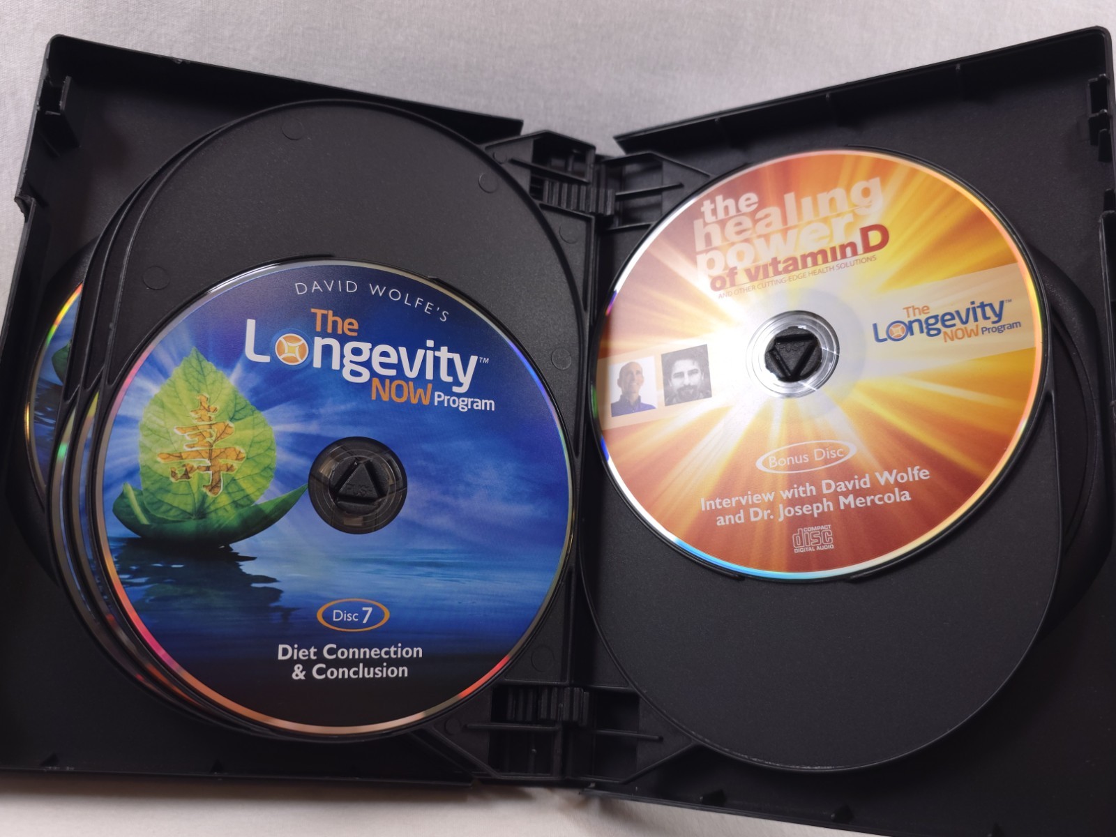 David Wolfe’s The Longevity Now Program Manual & 9 CD Set 2010