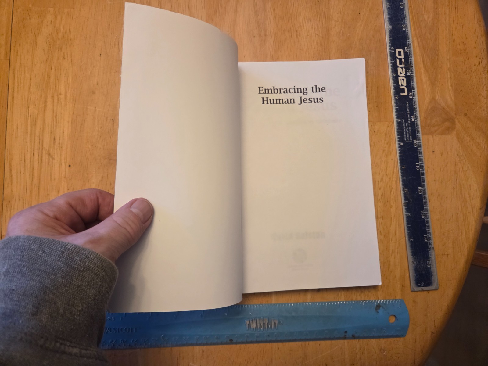 Embracing the Human Jesus : A Wisdom Path for Contemporary Christianity Galston