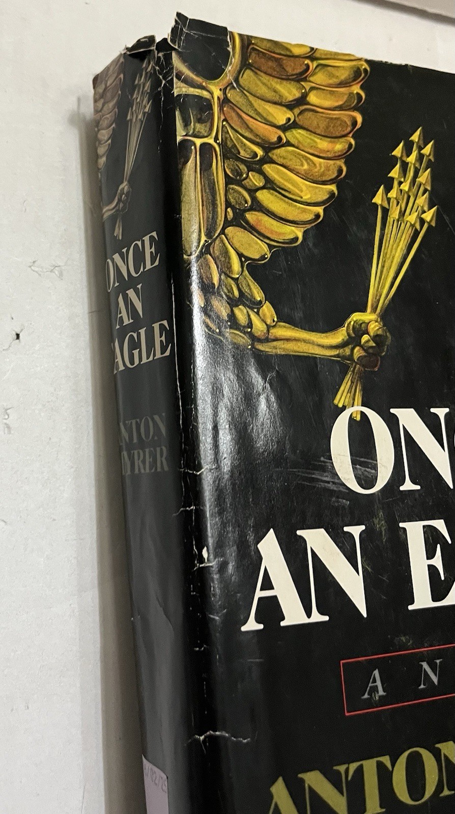 Once an Eagle By Anton Myrer (Hardcover – 1968) HTF 1ST EDITION FIRST PRINT
