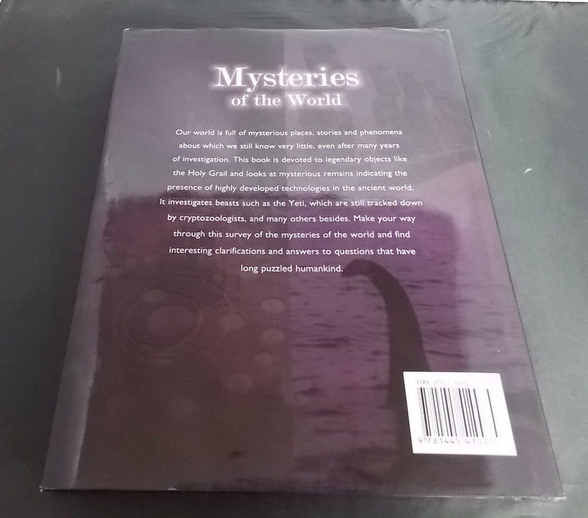 Mysteries of the World Genzmer Hellenbrand Unexplained Mysterious Phenomena HC