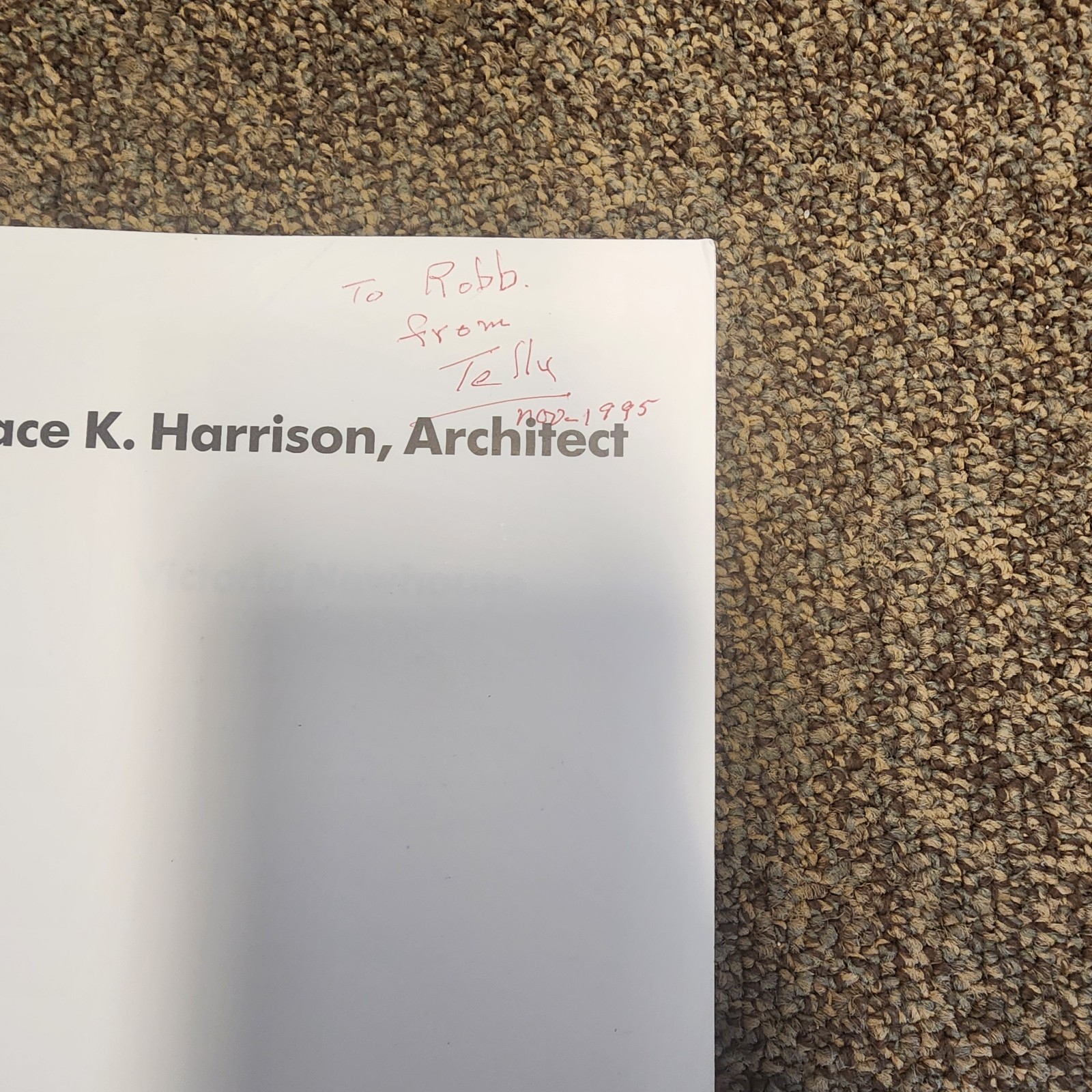 Wallace K. Harrison, Architect by Victoria Newhouse (SC)