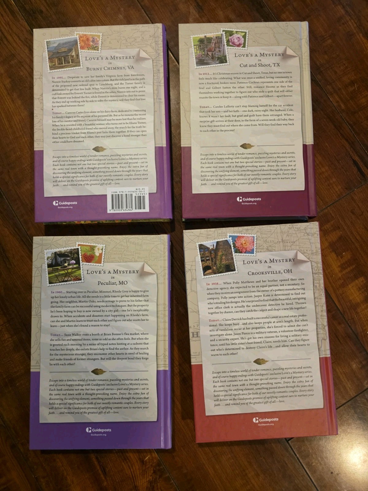 Guideposts Love’s A Mystery Hardcover Lot of 15
