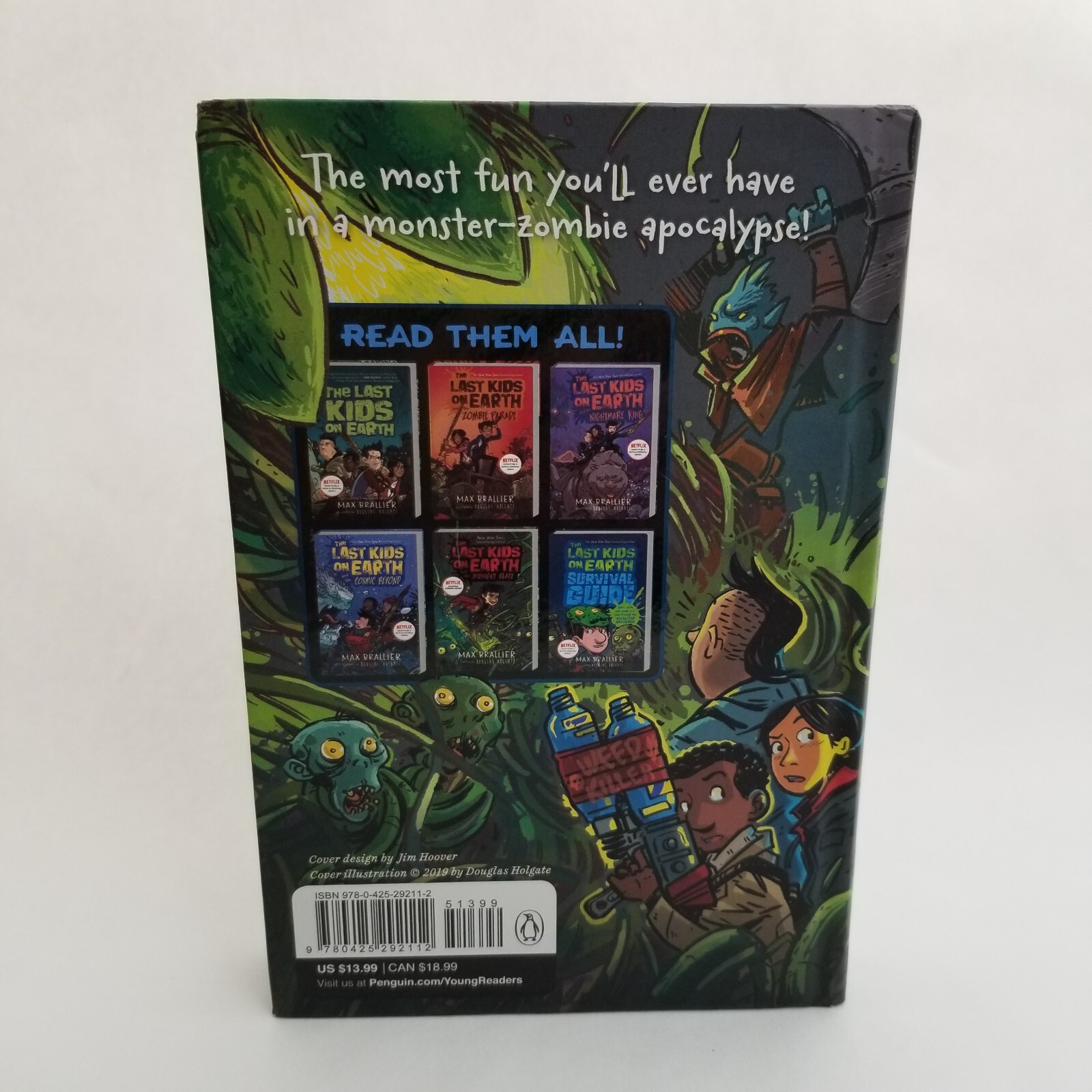The Last Kids on Earth and the Midnight Blade by Douglas Holgate & Max Brallie.
