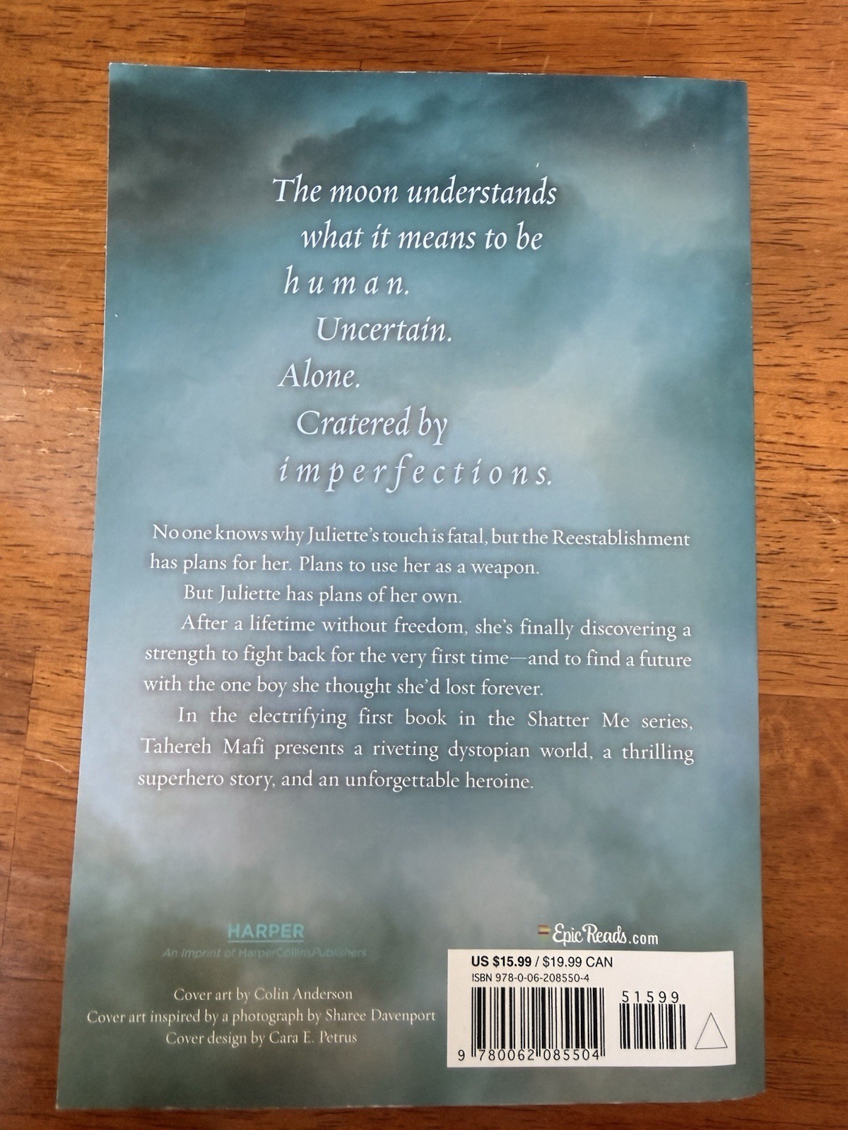 Tahereh Mafi Shatter Me Shatter Me Series One Vol 1 Dystopian TPB 2012