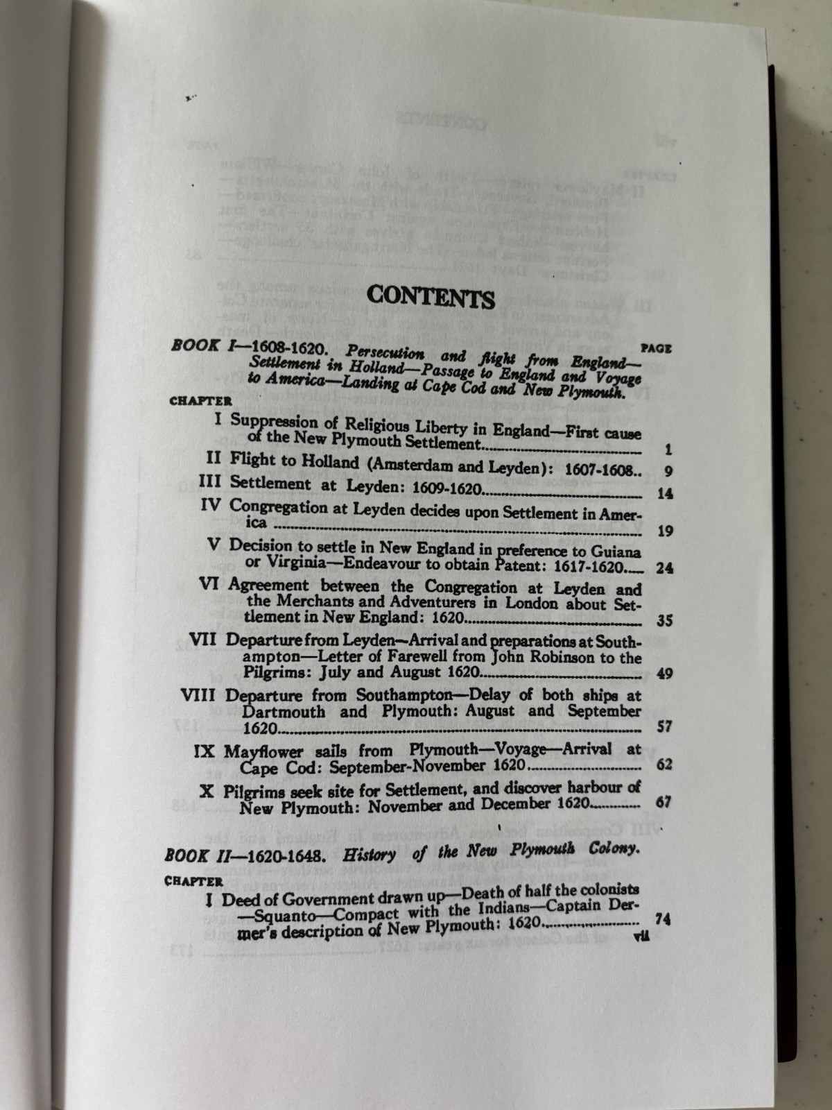 Bradford’s History of the Plymouth Settlement 1608-1650; Scholar Select; 349 pgs