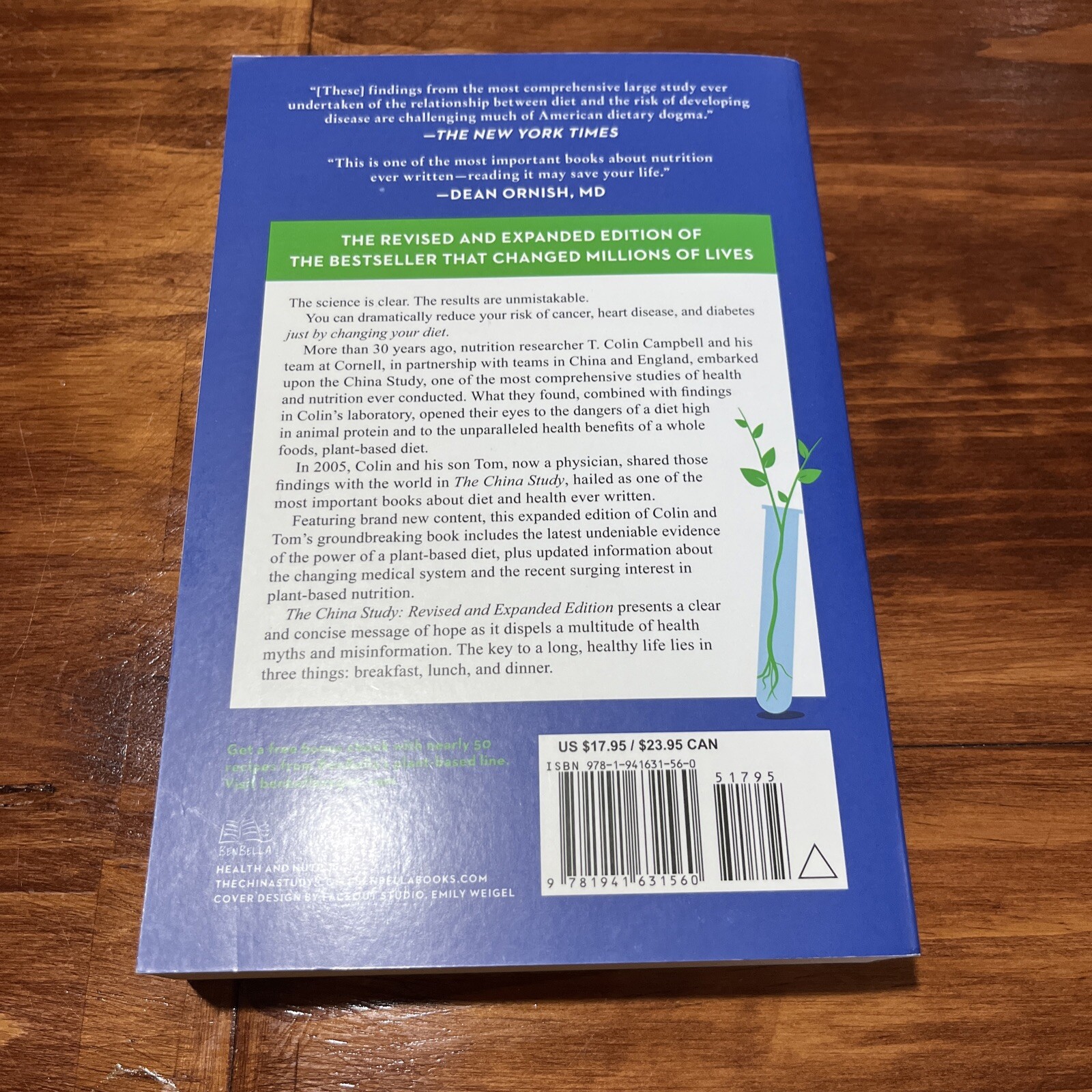 The China Study: The Most Comprehensive Study of Nutrition Ever Conducted