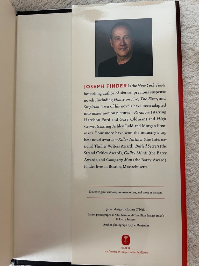 Joseph Finder, Stand Alone Novels: The Oligarch’s Daughter; Company Man