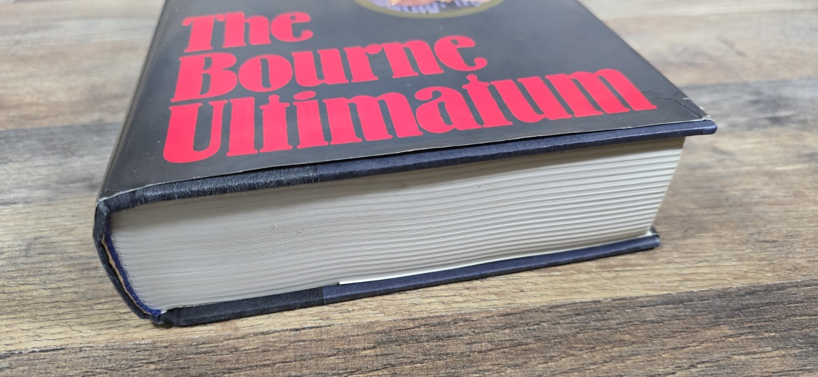 The Bourne Ultimatum, by Robert Ludlum, HCDJ 1990 Stated First Edition