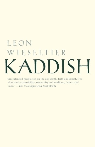 Kaddish by Wieseltier, Leon Paperback / softback Book The Fast Free Shipping