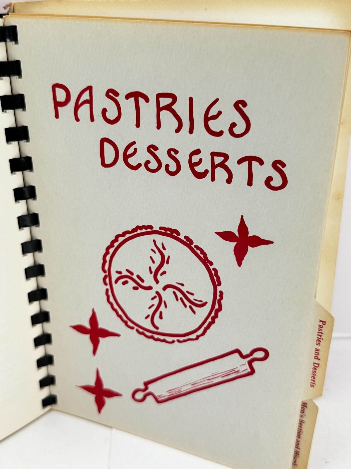 Pantry Treasures recipes Cookbook Spiral tab bound 125 Pages St. Albans Sussex