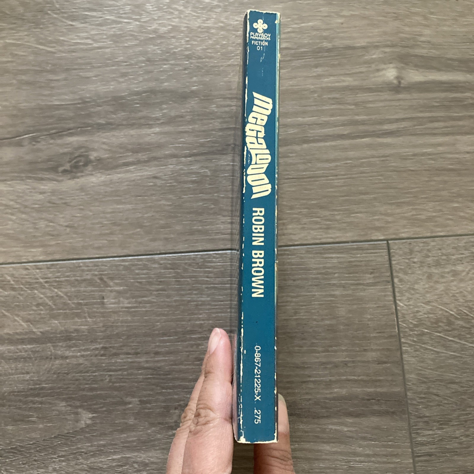 Megalodon by Robin Brown, Playboy Paperbacks Fiction 01, 1st paperback edition